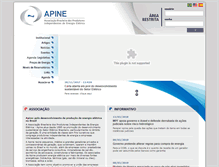 Tablet Screenshot of apine.com.br